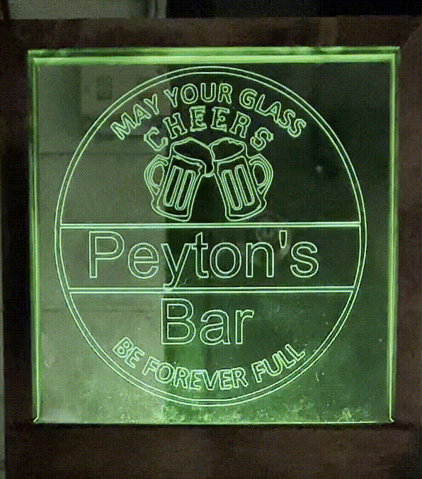 Peytons Bar Acrylic