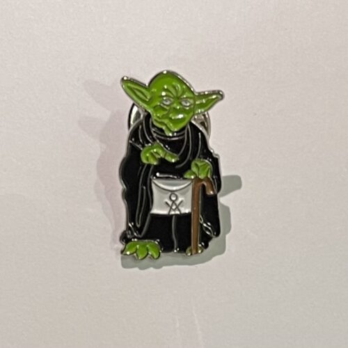 Yoda Masonic lapel pin